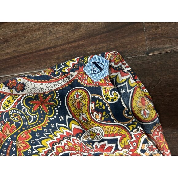 Cremieux Classics Paisley Button Front Shirt Multicolor Sz XXL Boho Eclectic Wor - Picture 6 of 11